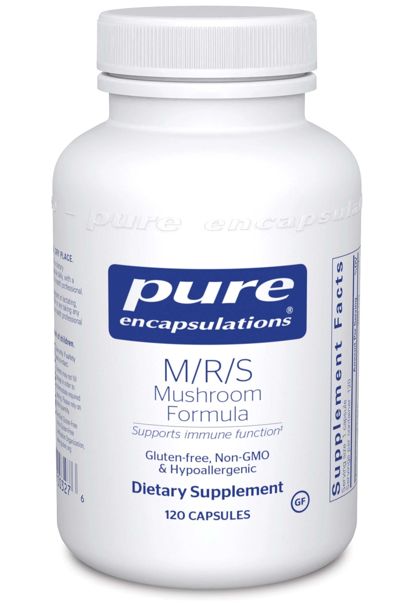 Pure Encapsulations M/R/S Mushroom Formula