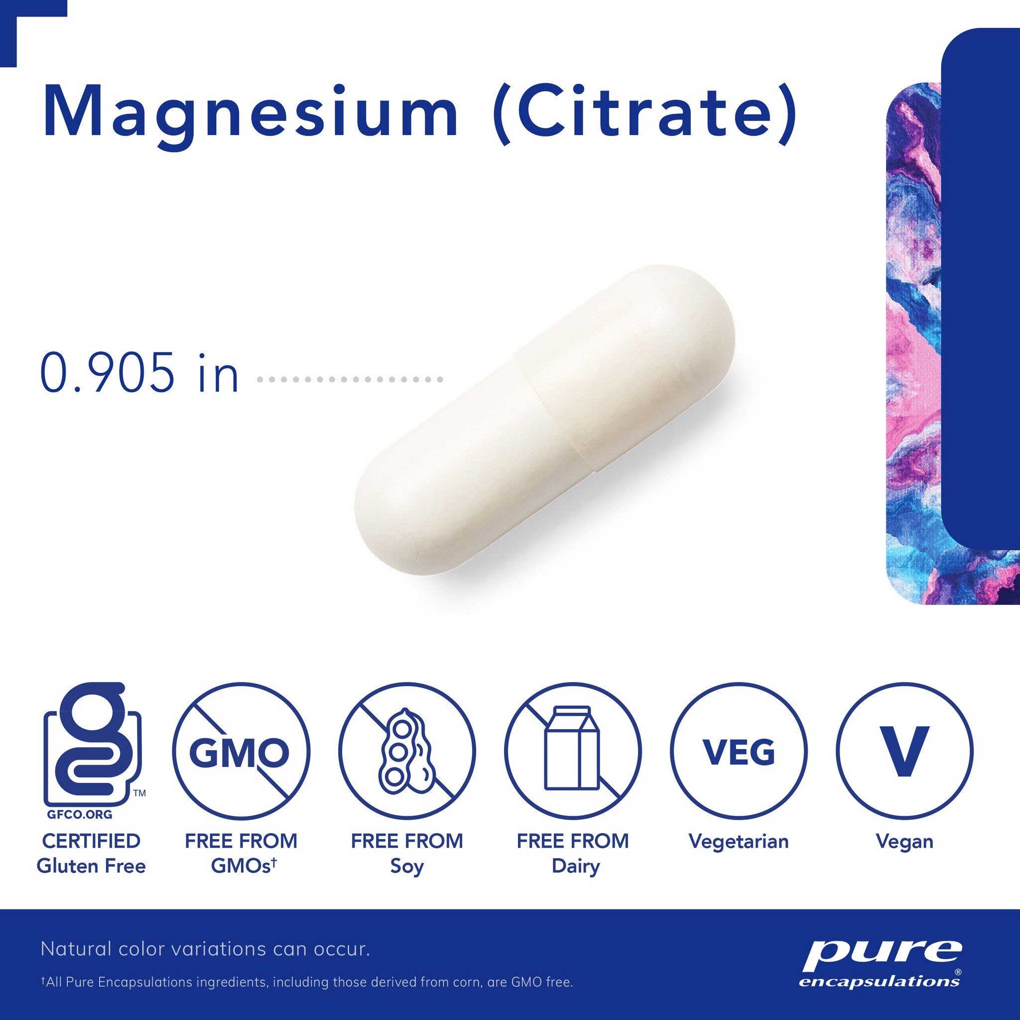 Pure Encapsulations Magnesium (Citrate)