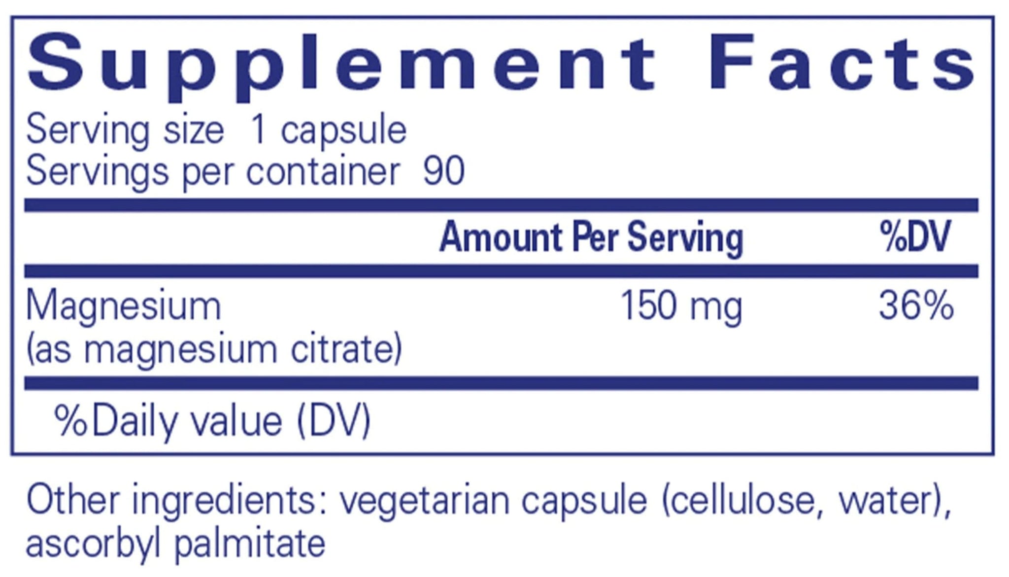 Pure Encapsulations Magnesium (Citrate)
