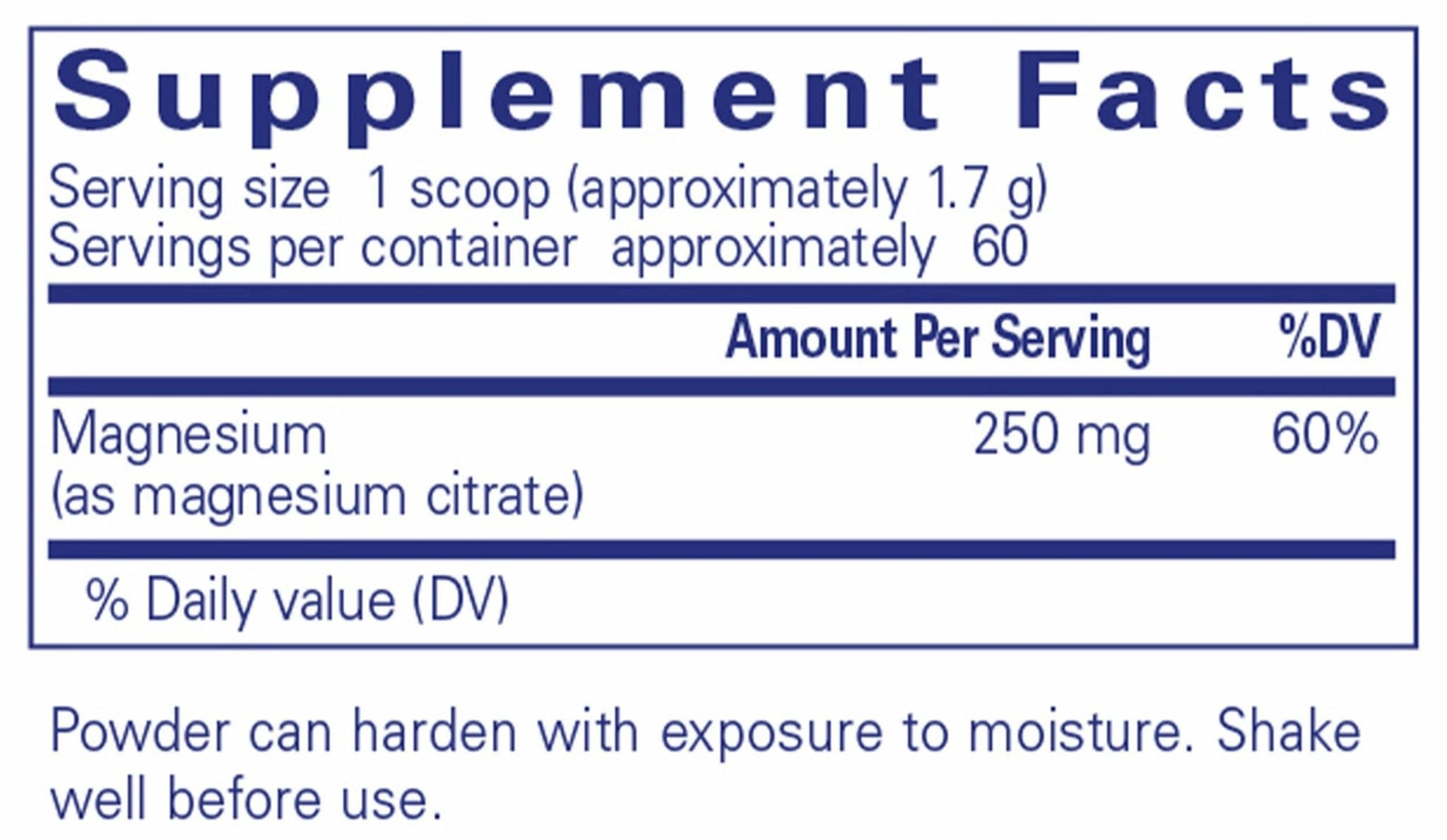 Pure Encapsulations Magnesium (Powder)