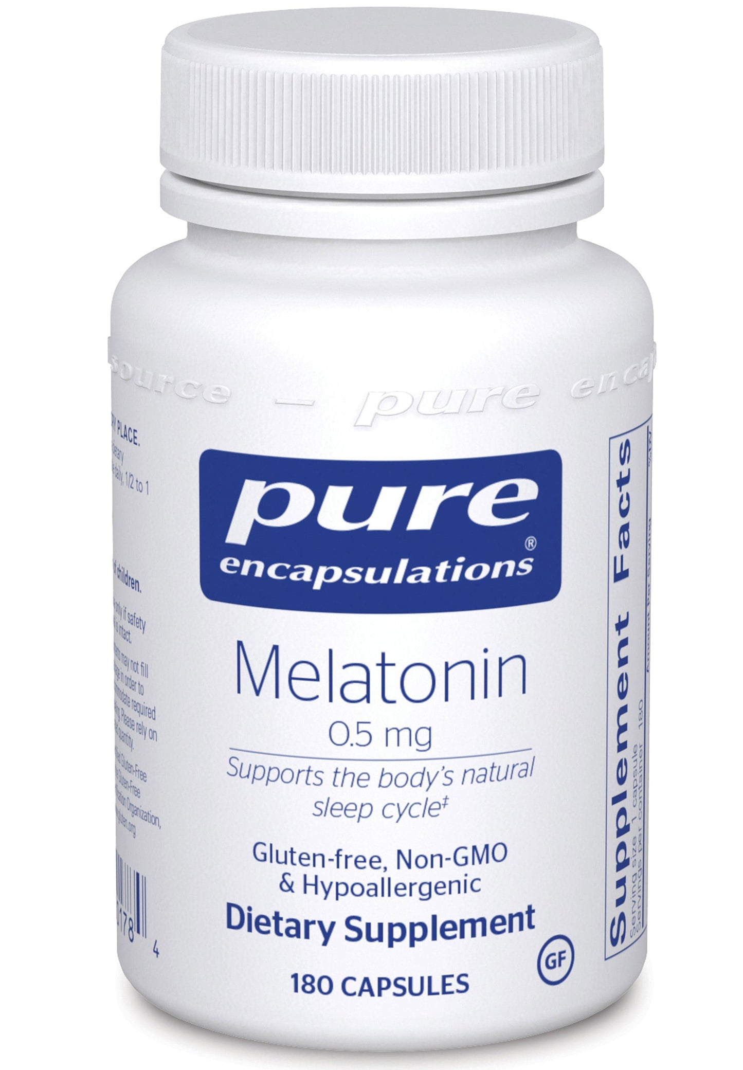 Pure Encapsulations Melatonin 0.5 mg