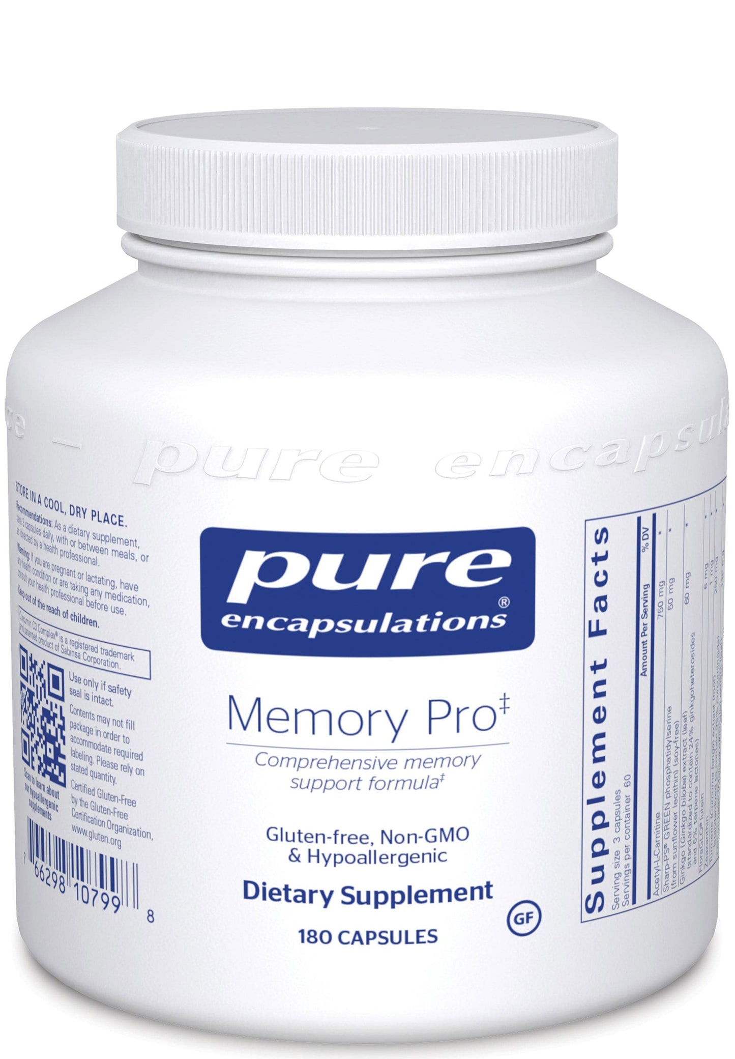 Pure Encapsulations Memory Pro