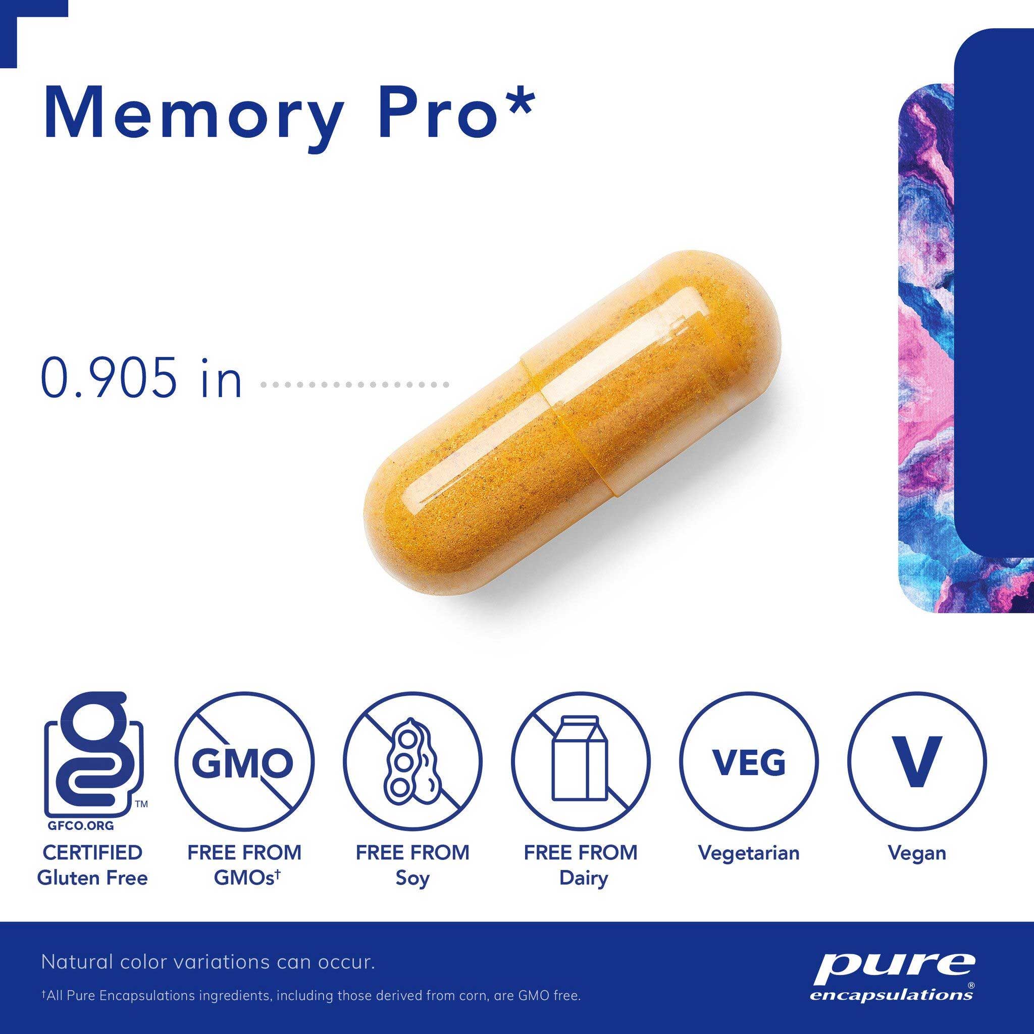 Pure Encapsulations Memory Pro