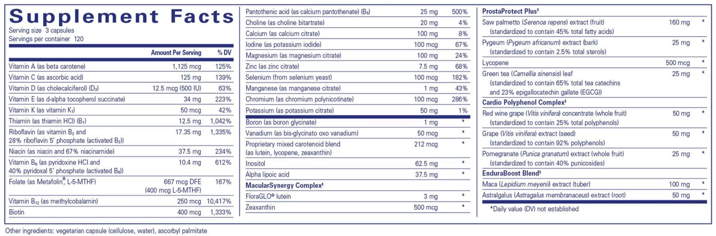 Pure Encapsulations Men's Nutrients