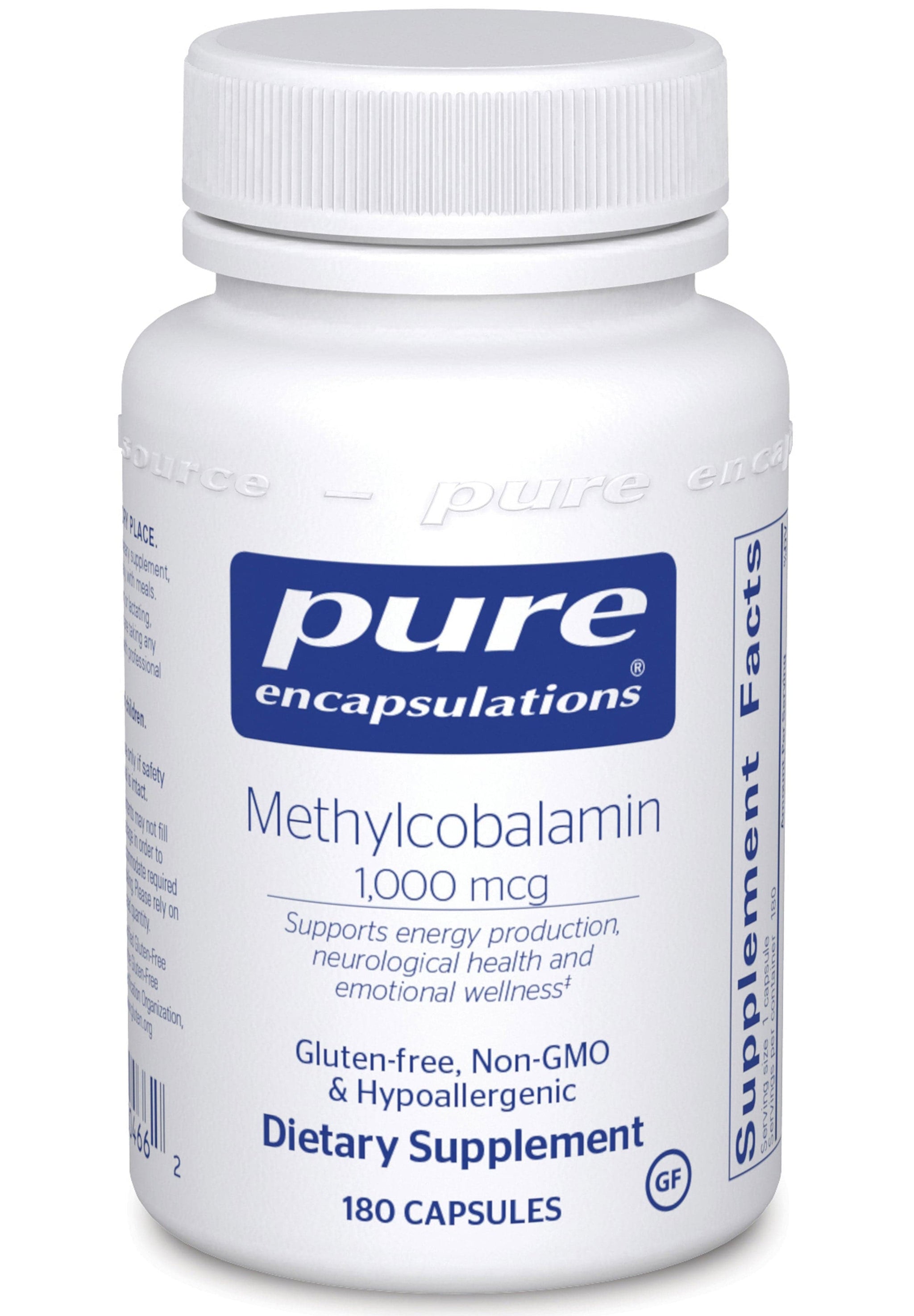 Pure Encapsulations Methylcobalamin 1,000 mcg
