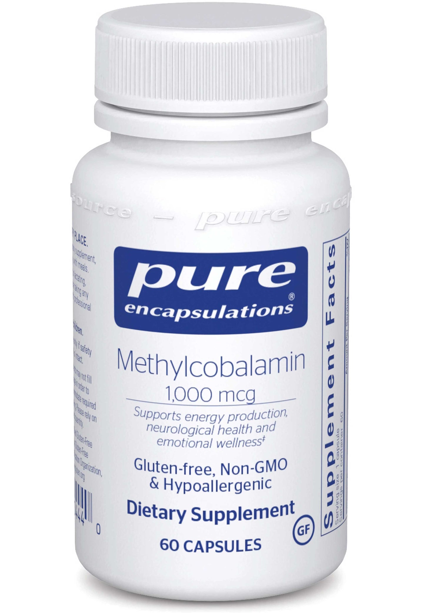 Pure Encapsulations Methylcobalamin 1,000 mcg