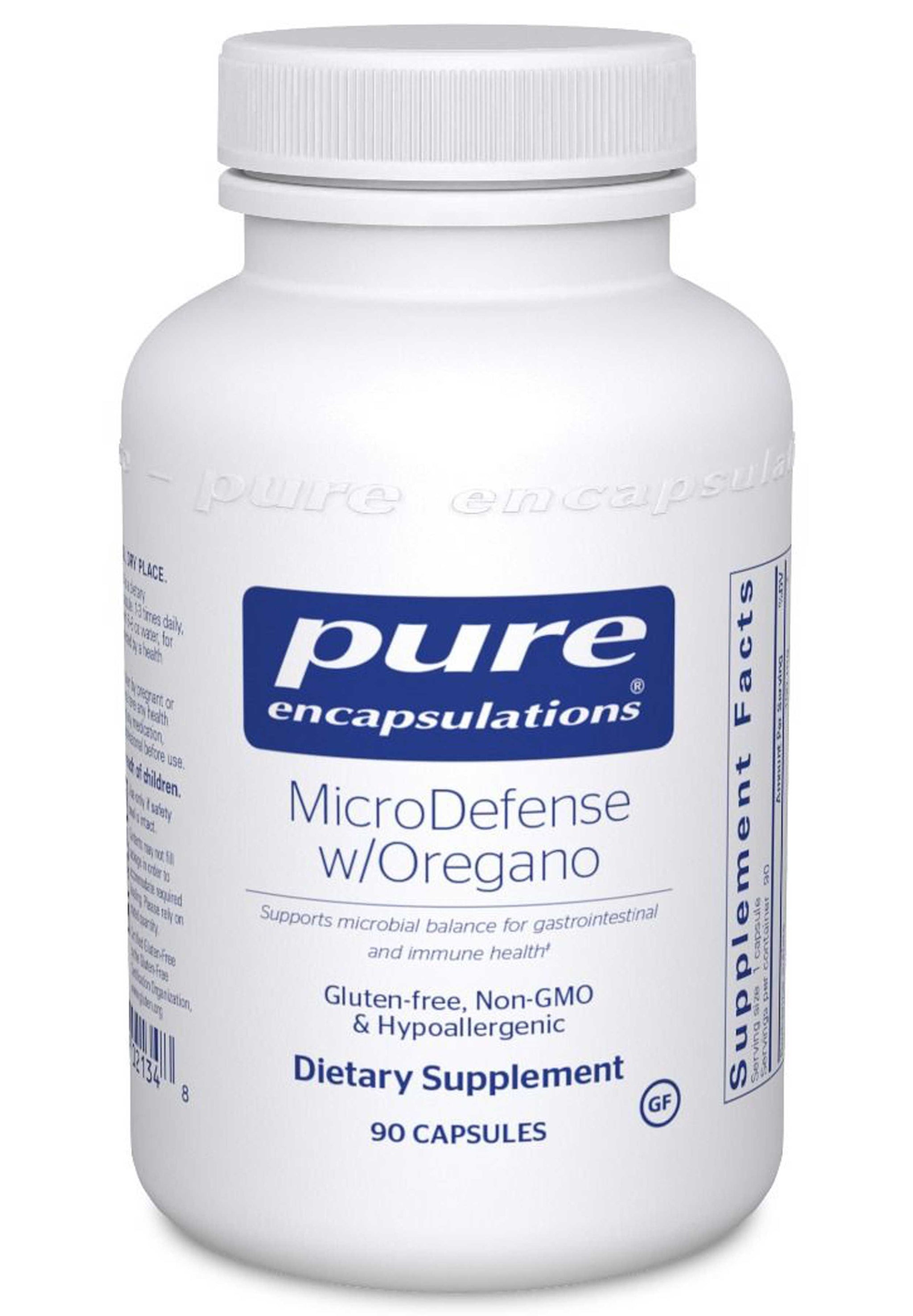 Pure Encapsulations MicroDefense w/Oregano