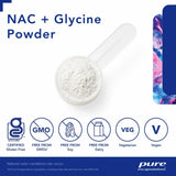 Pure Encapsulations NAC + Glycine Powder