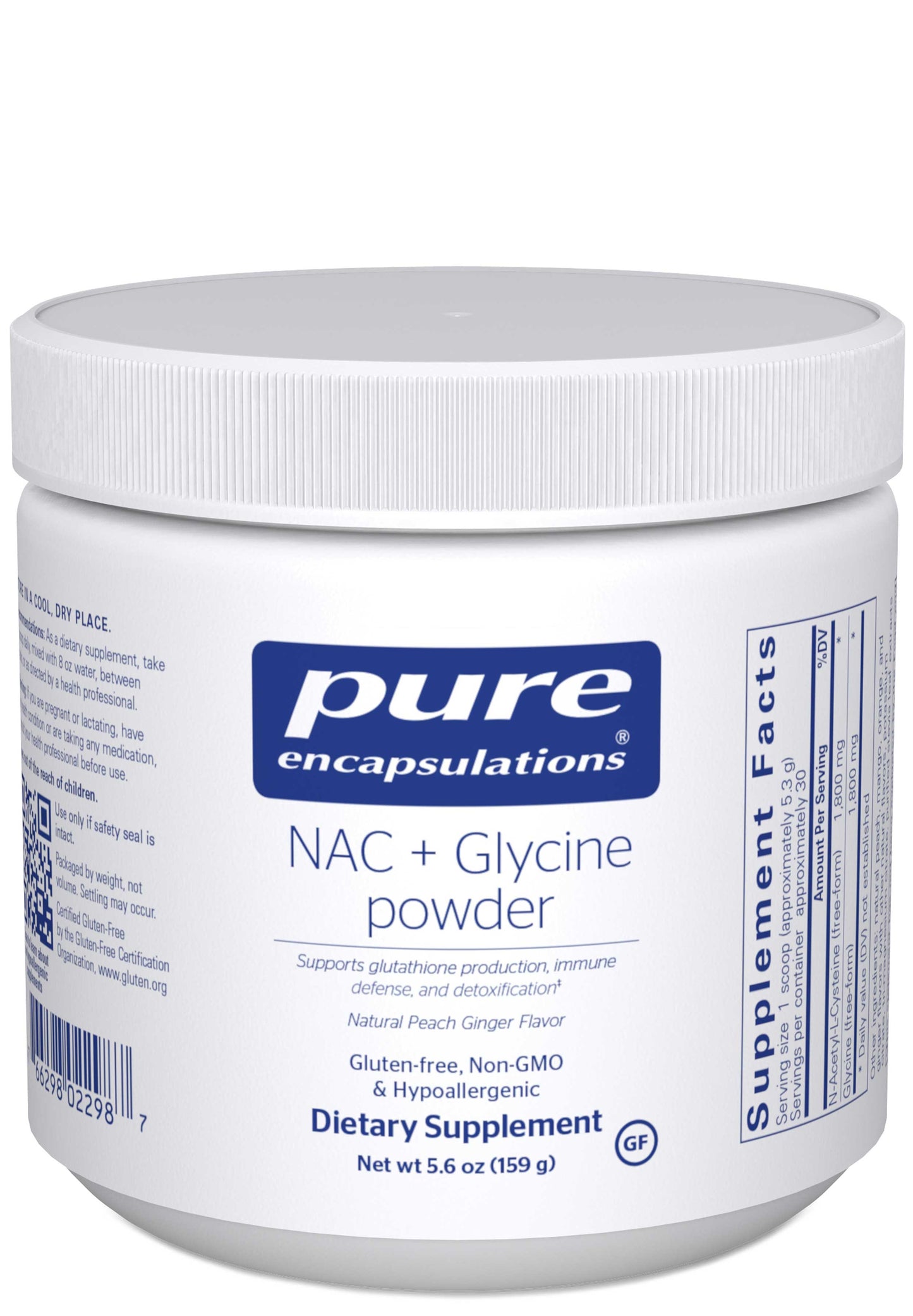 Pure Encapsulations NAC + Glycine Powder