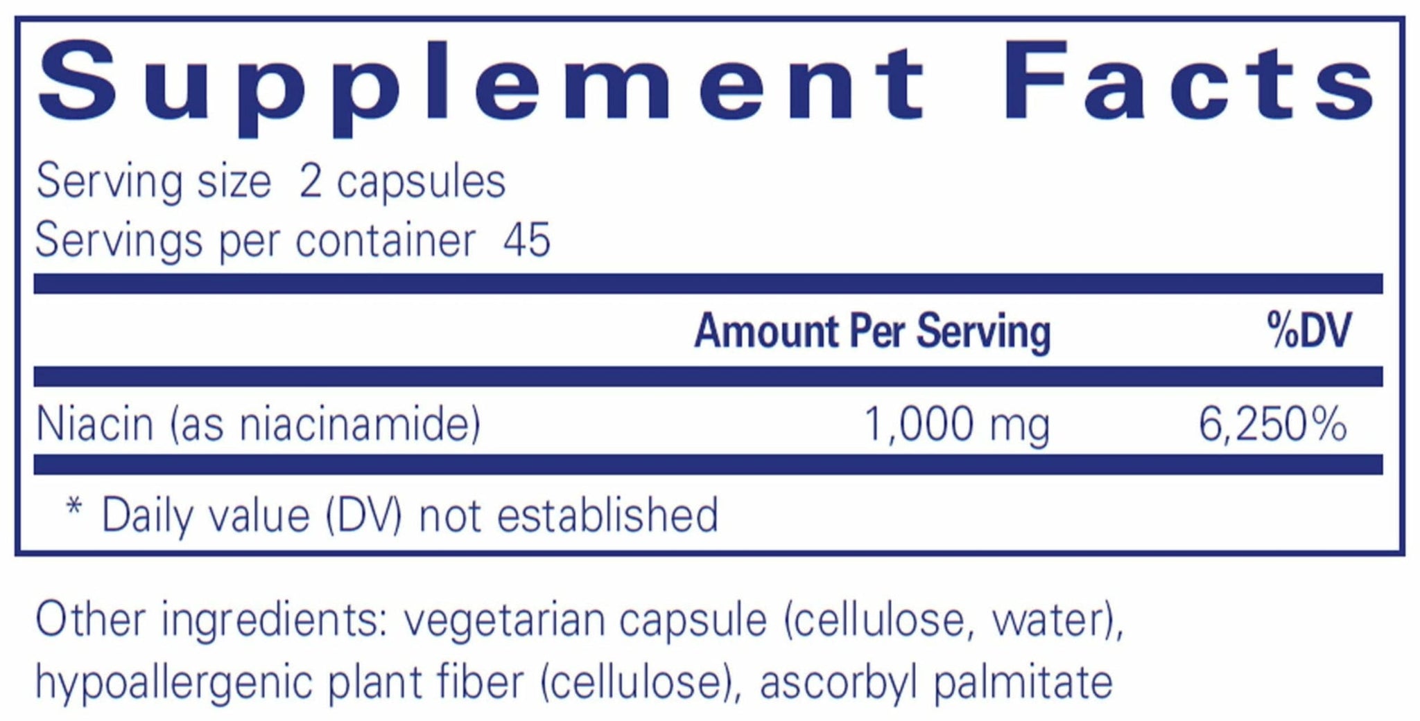 Pure Encapsulations Niacinamide