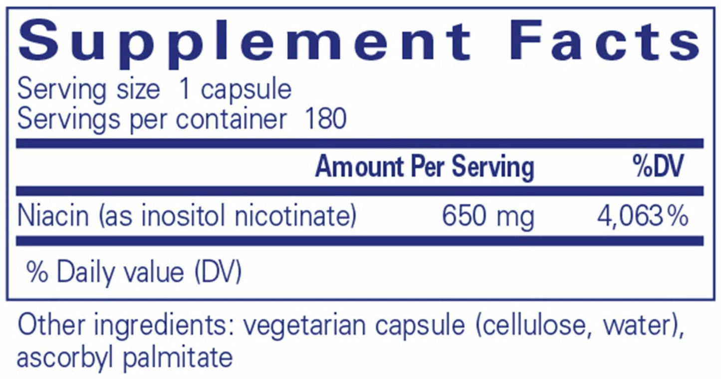 Pure Encapsulations Niacitol 650mg