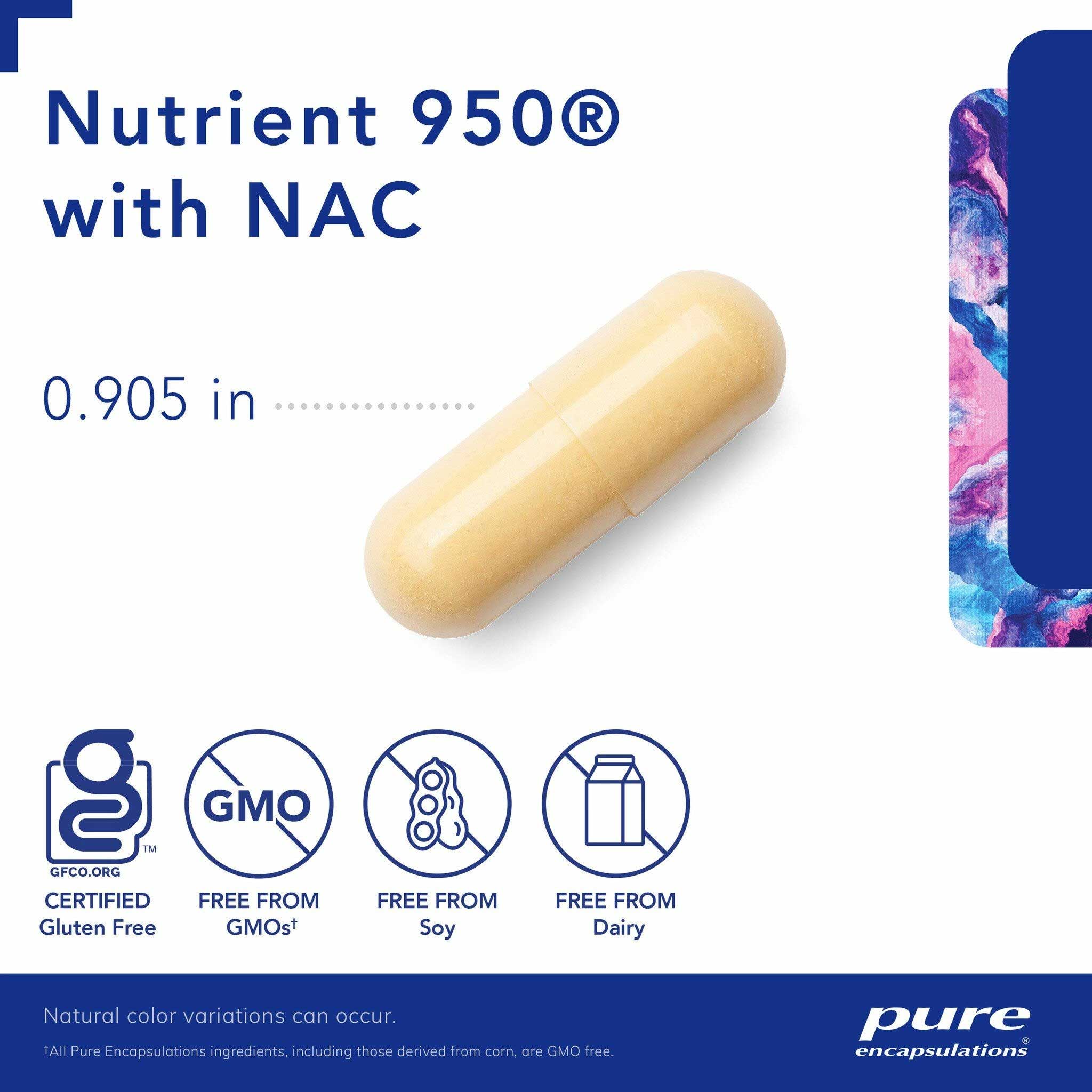 Pure Encapsulations Nutrient 950 with NAC