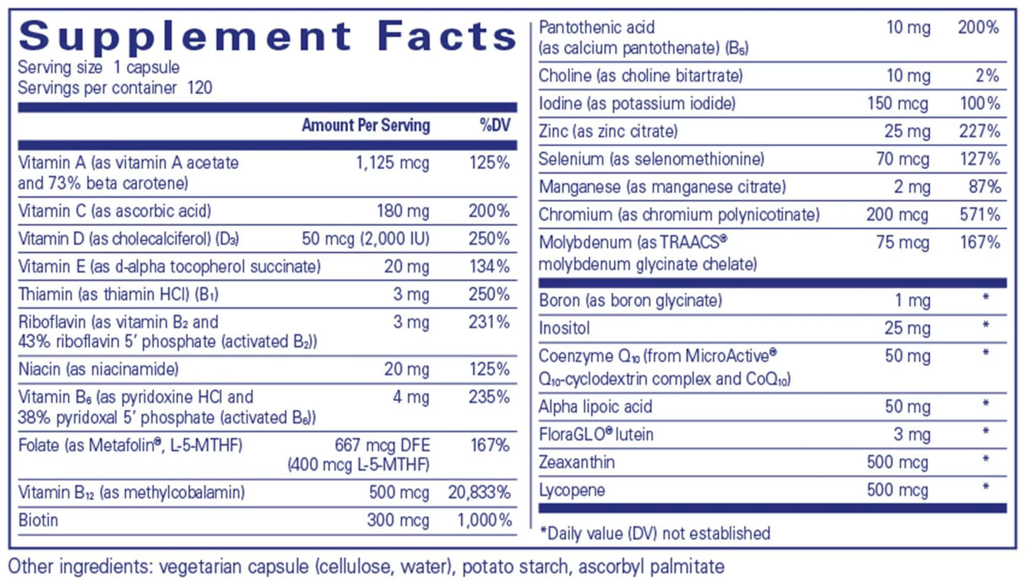 Pure Encapsulations O.N.E. Multivitamin