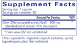 Pure Encapsulations Olive Leaf Extract