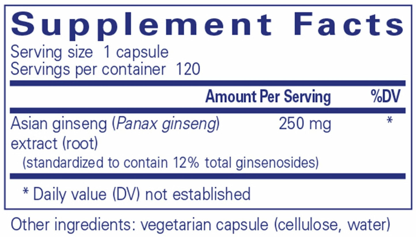 Pure Encapsulations Panax Ginseng