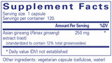 Pure Encapsulations Panax Ginseng