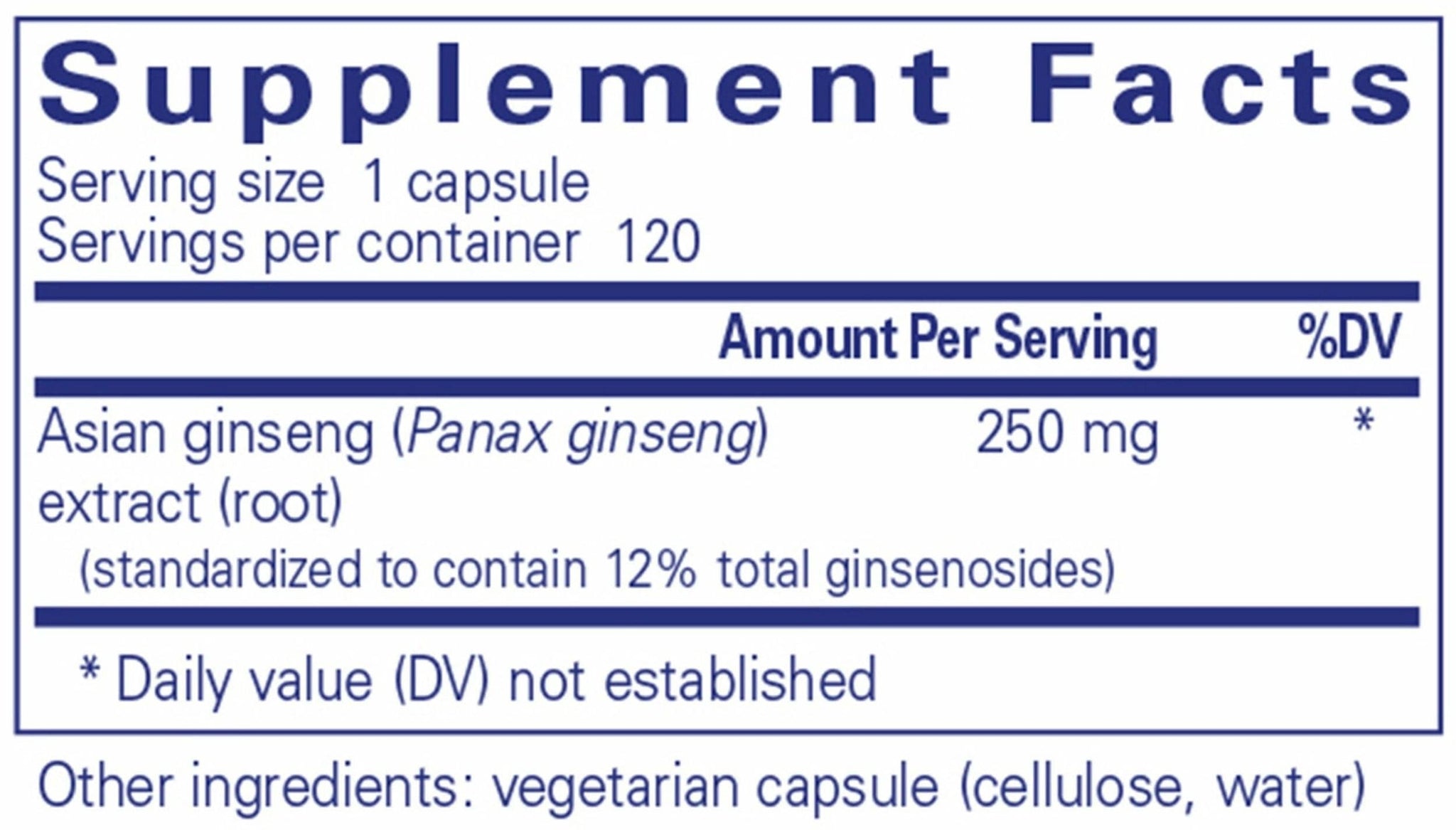 Pure Encapsulations Panax Ginseng