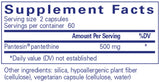 Pure Encapsulations Pantethine