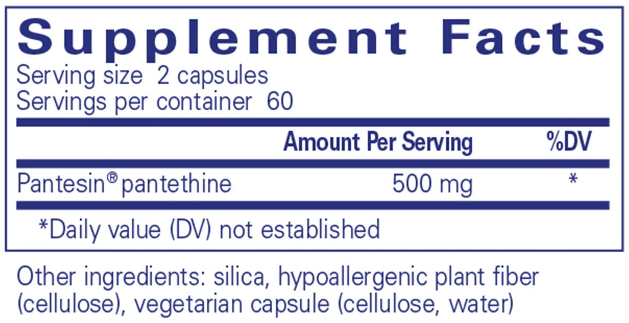 Pure Encapsulations Pantethine