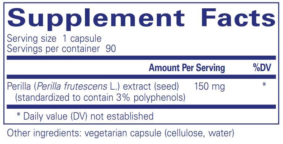 Pure Encapsulations Perilla Extract