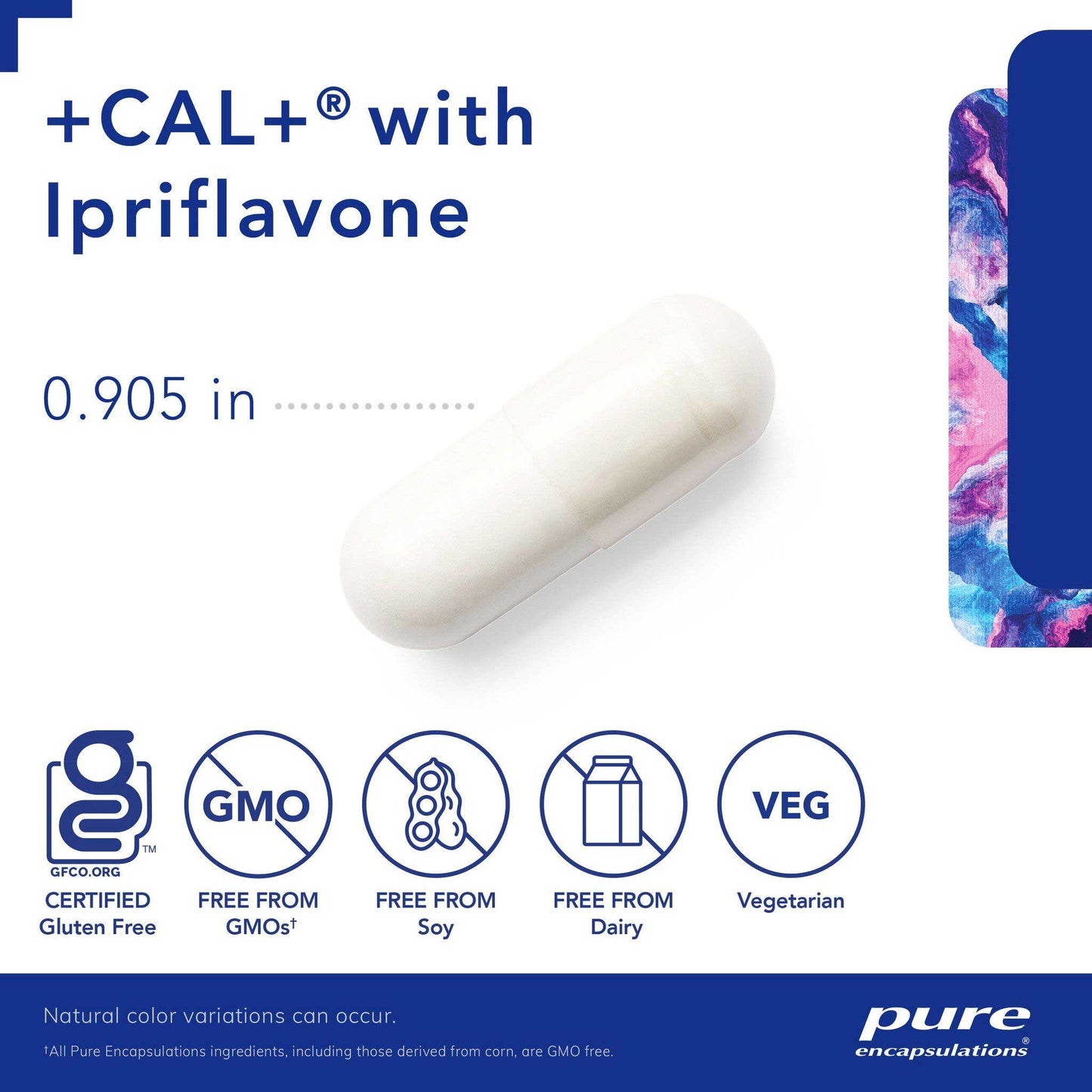 Pure Encapsulations +Cal+ with Ipriflavone