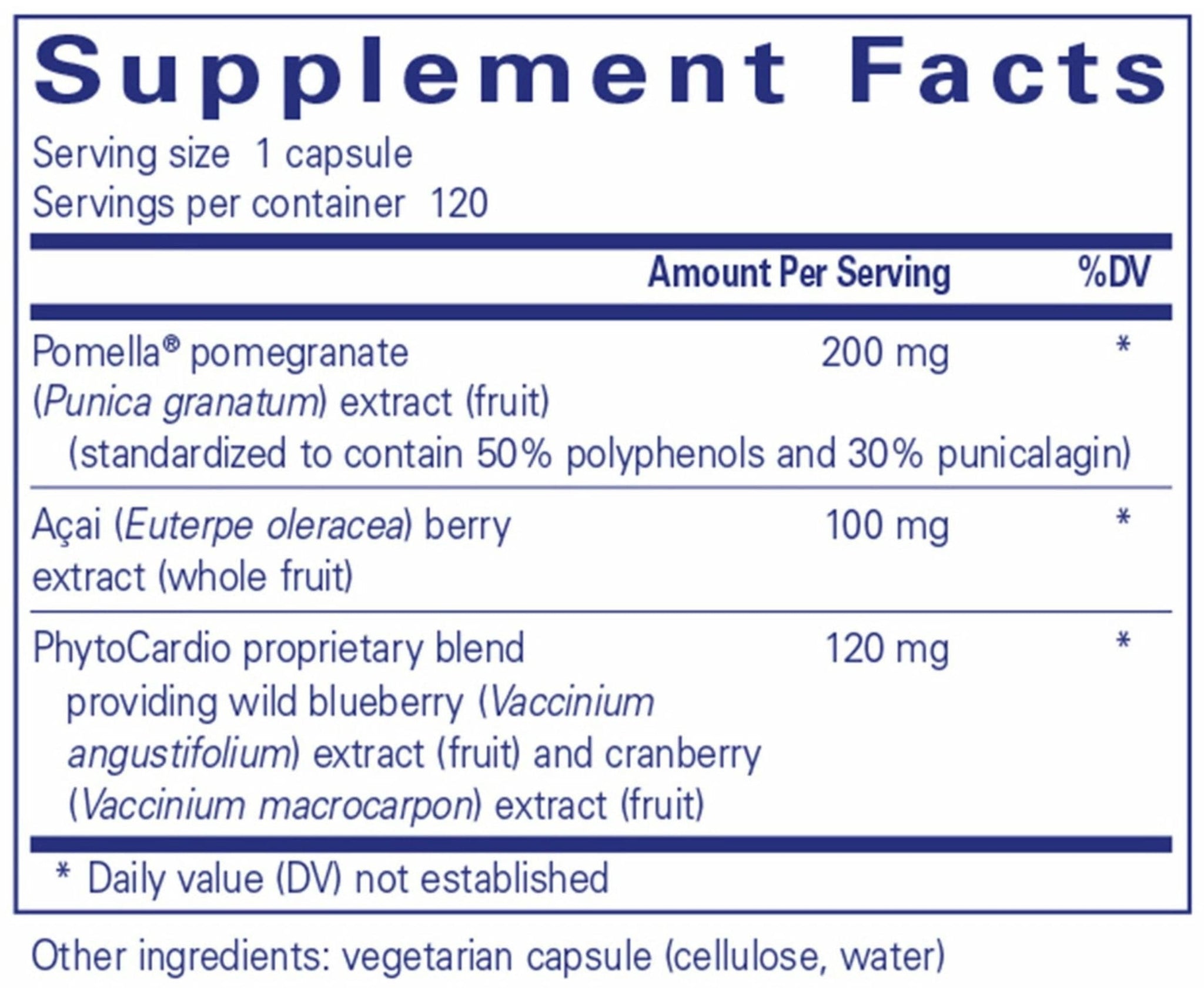 Pure Encapsulations Pomegranate Plus