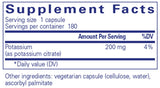 Pure Encapsulations Potassium (Citrate)