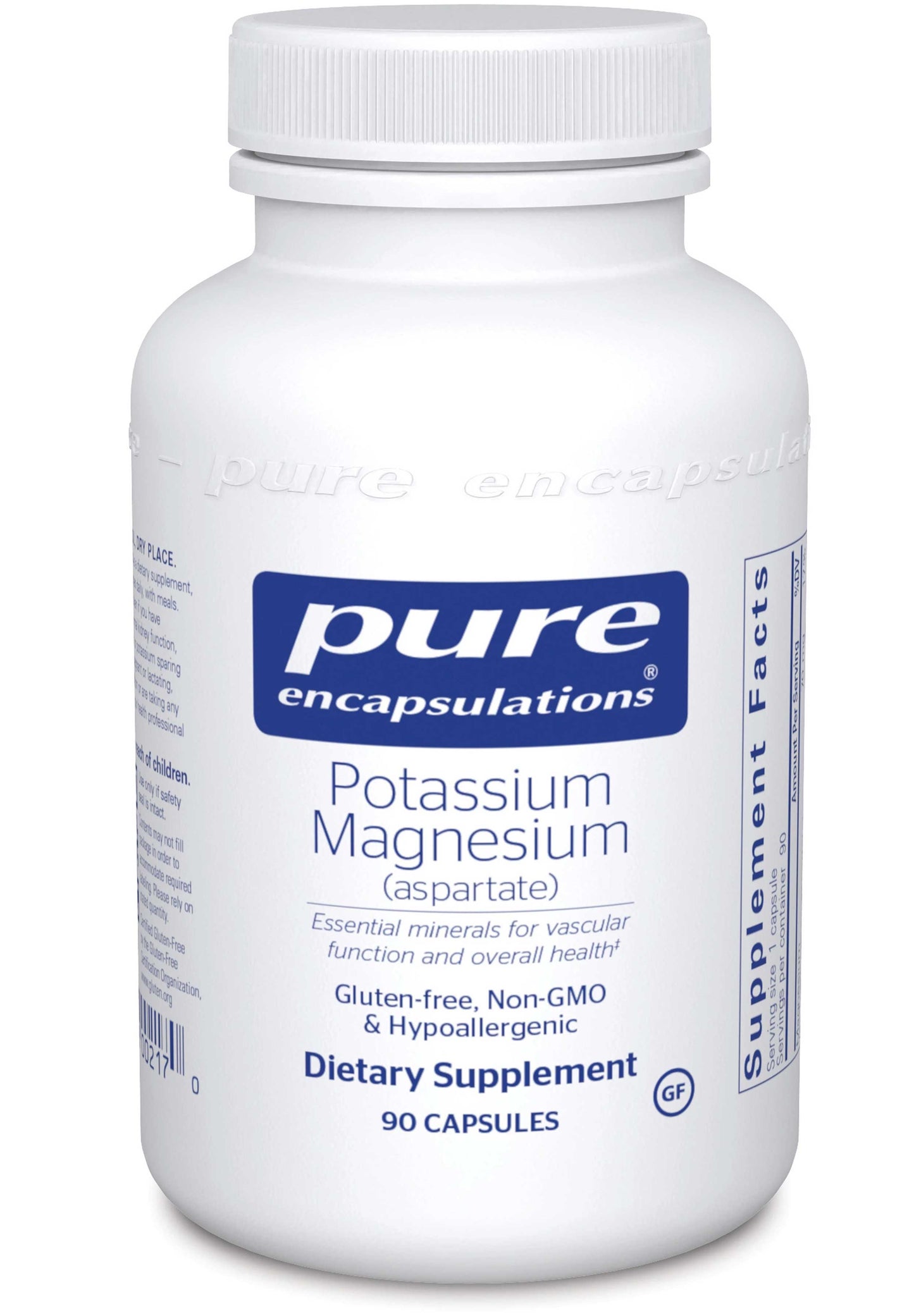Pure Encapsulations Potassium Magnesium (Aspartate)