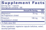 Pure Encapsulations Potassium Magnesium (Citrate)