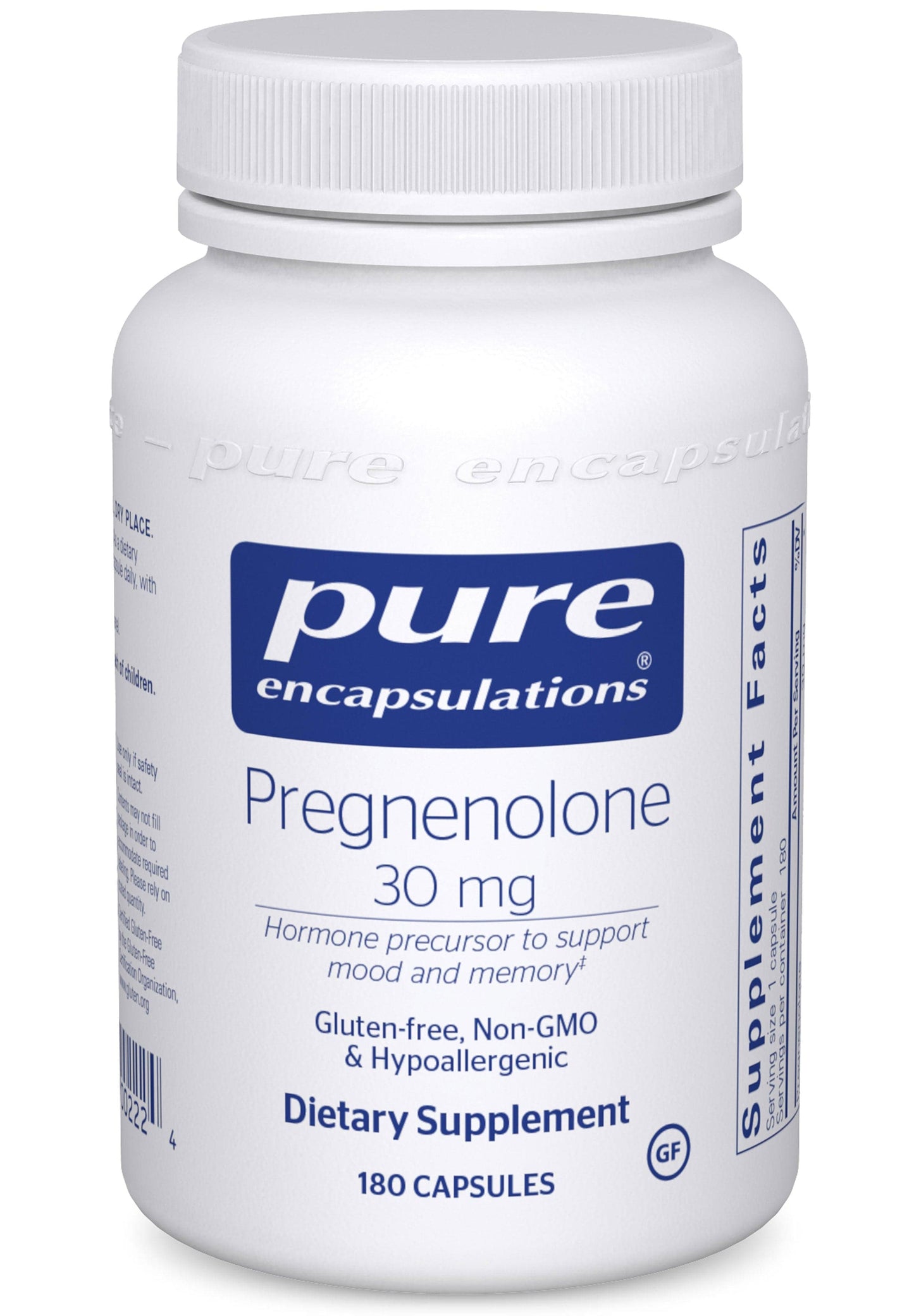 Pure Encapsulations Pregnenolone 30mg