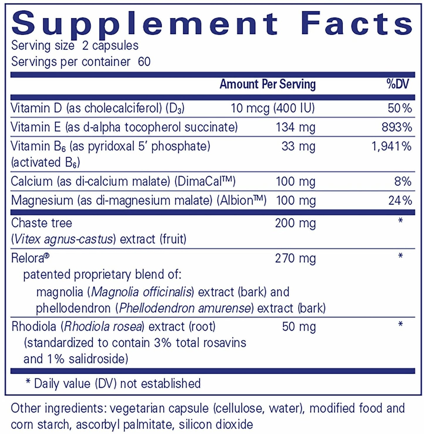 Pure Encapsulations PMS Essentials (Formerly ProSoothe II)