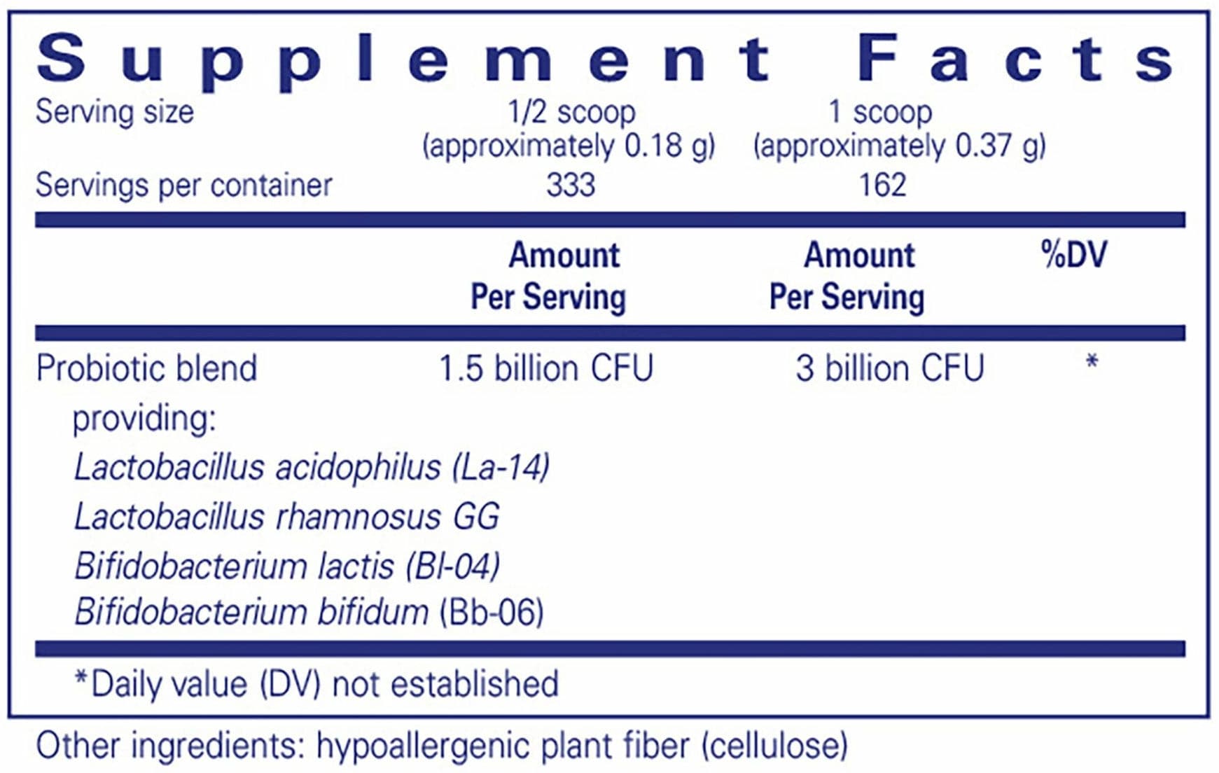 Pure Encapsulations Probiotic 123