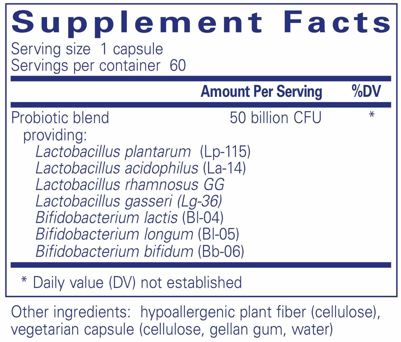 Pure Encapsulations Probiotic 50B