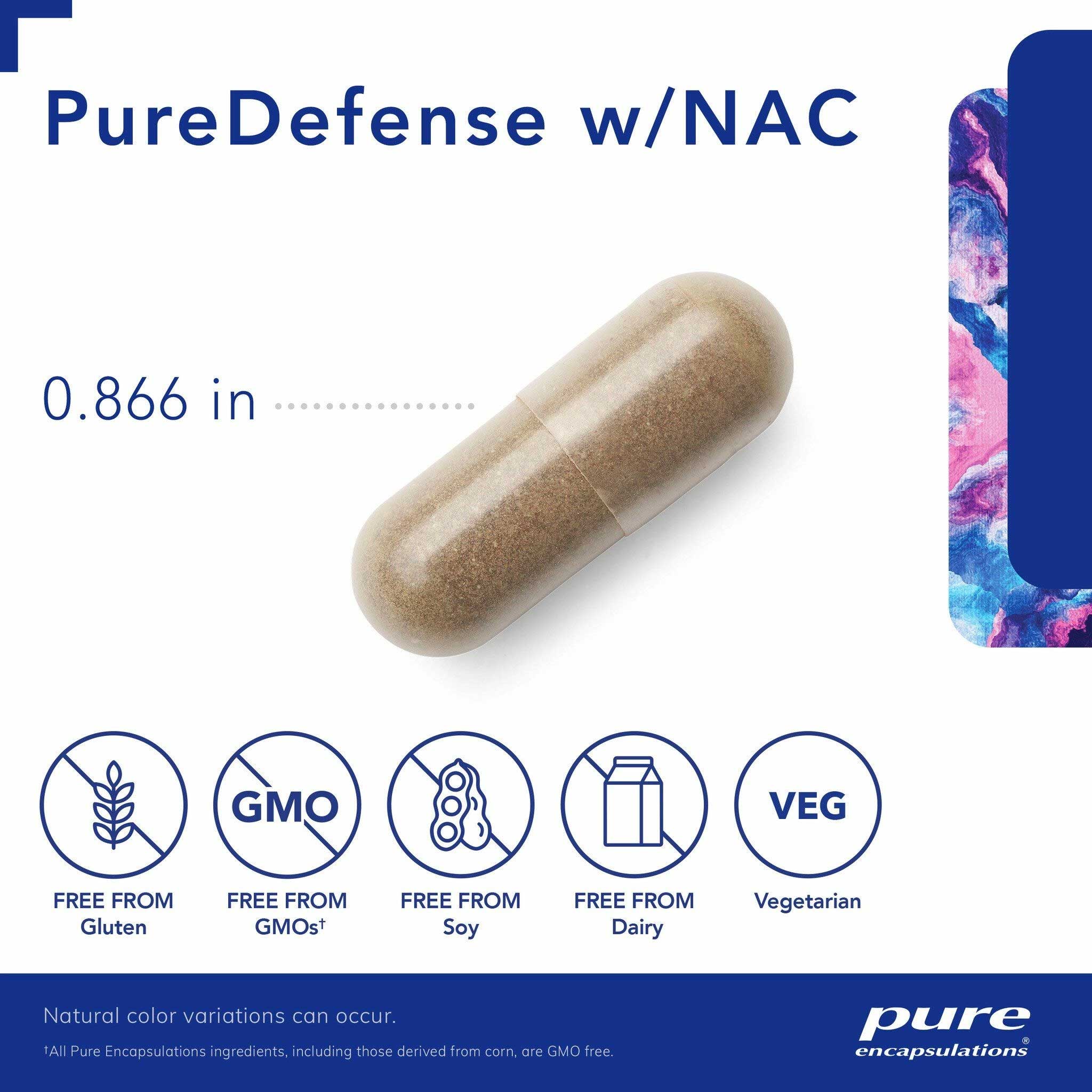 Pure Encapsulations PureDefense w/NAC Travel Pack