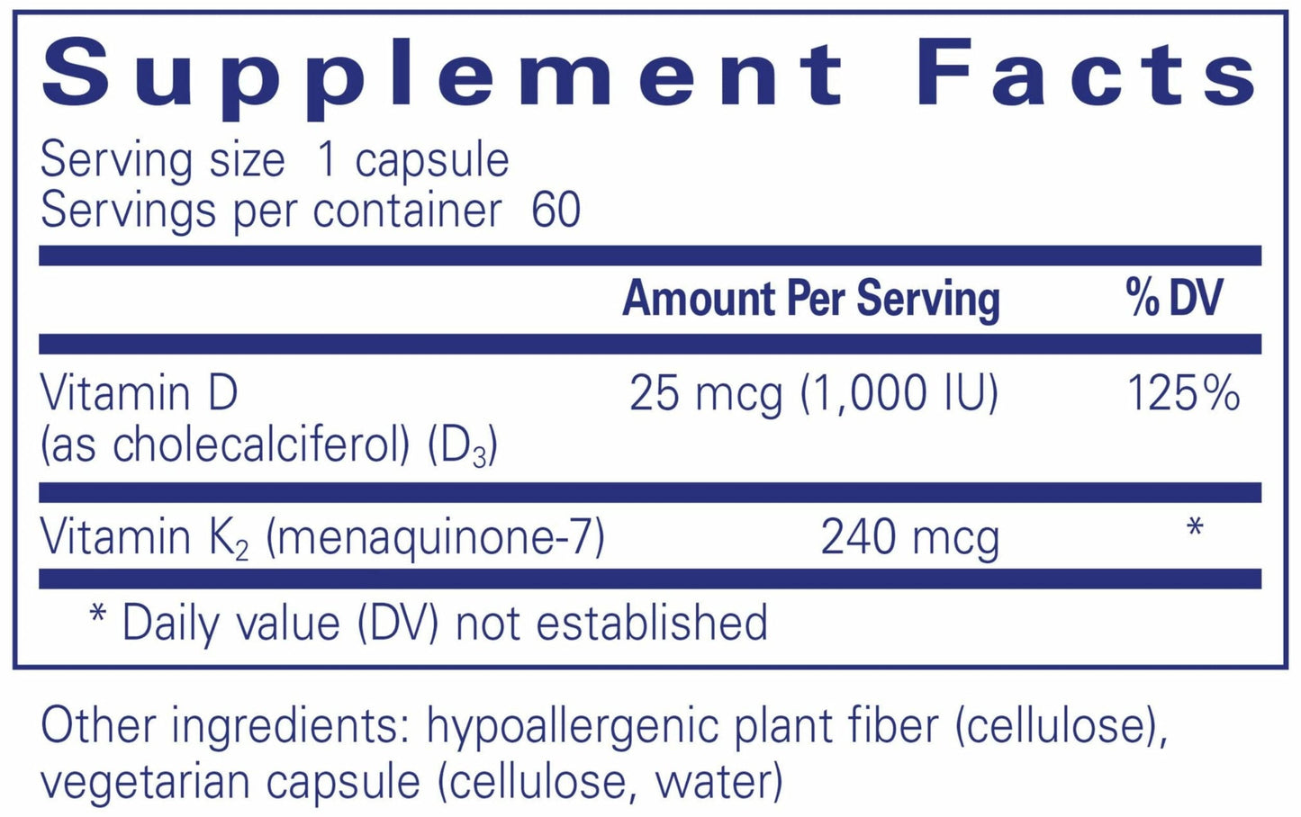 Pure Encapsulations PureHeart K2D