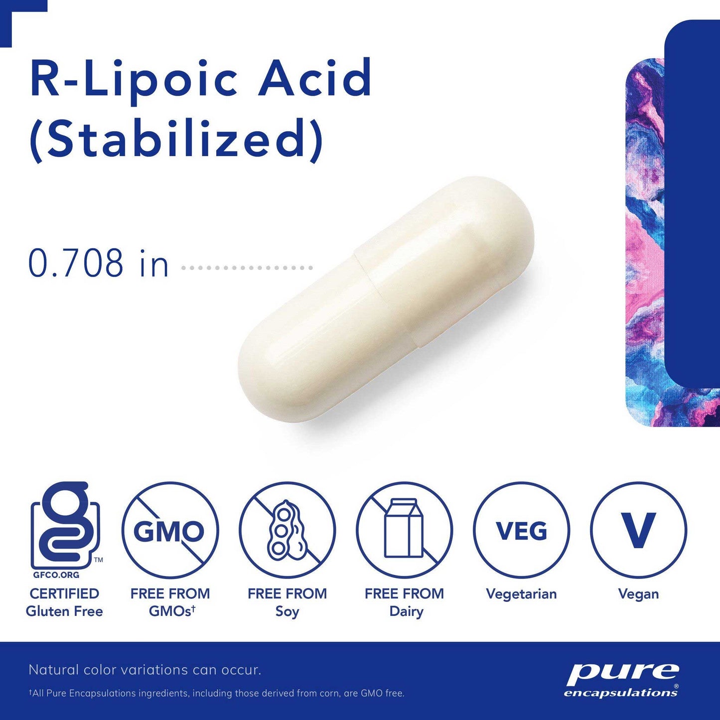 Pure Encapsulations R-Lipoic Acid (stabilized)