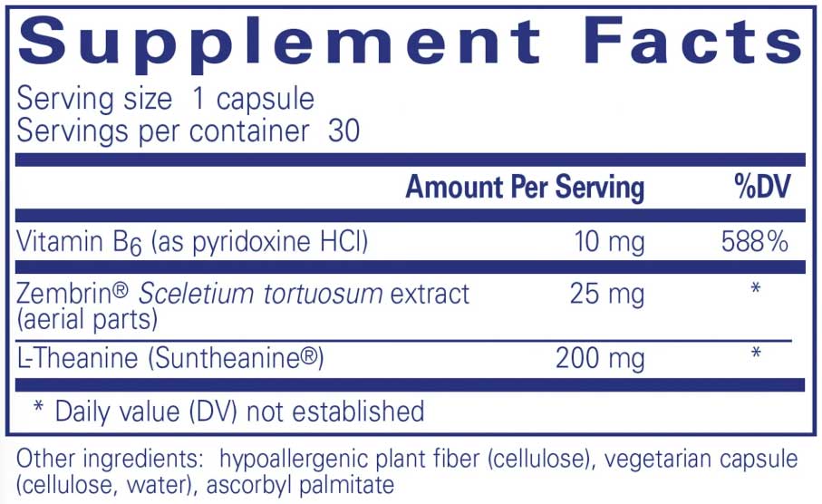 Pure Encapsulations Rapid Calm