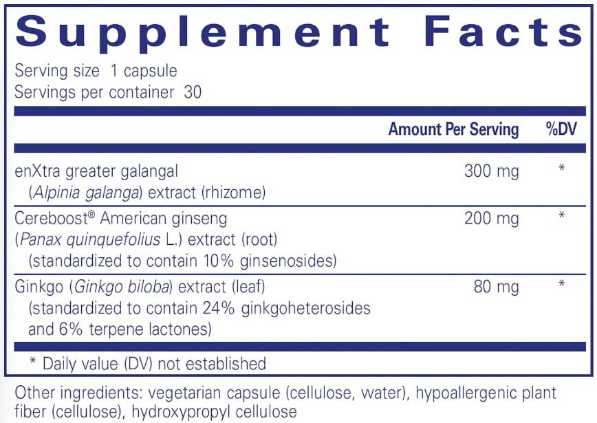 Pure Encapsulations Rapid Mental Energy