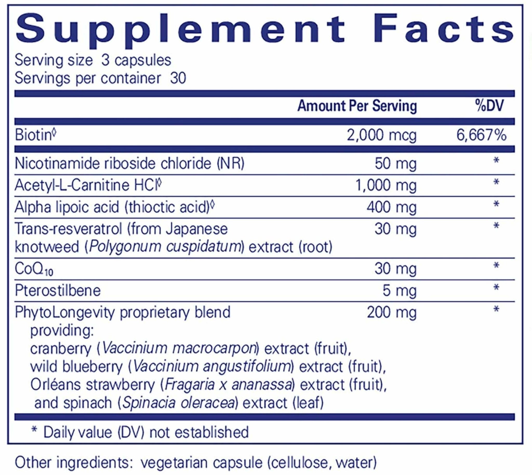 Pure Encapsulations RevitalAge Ultra