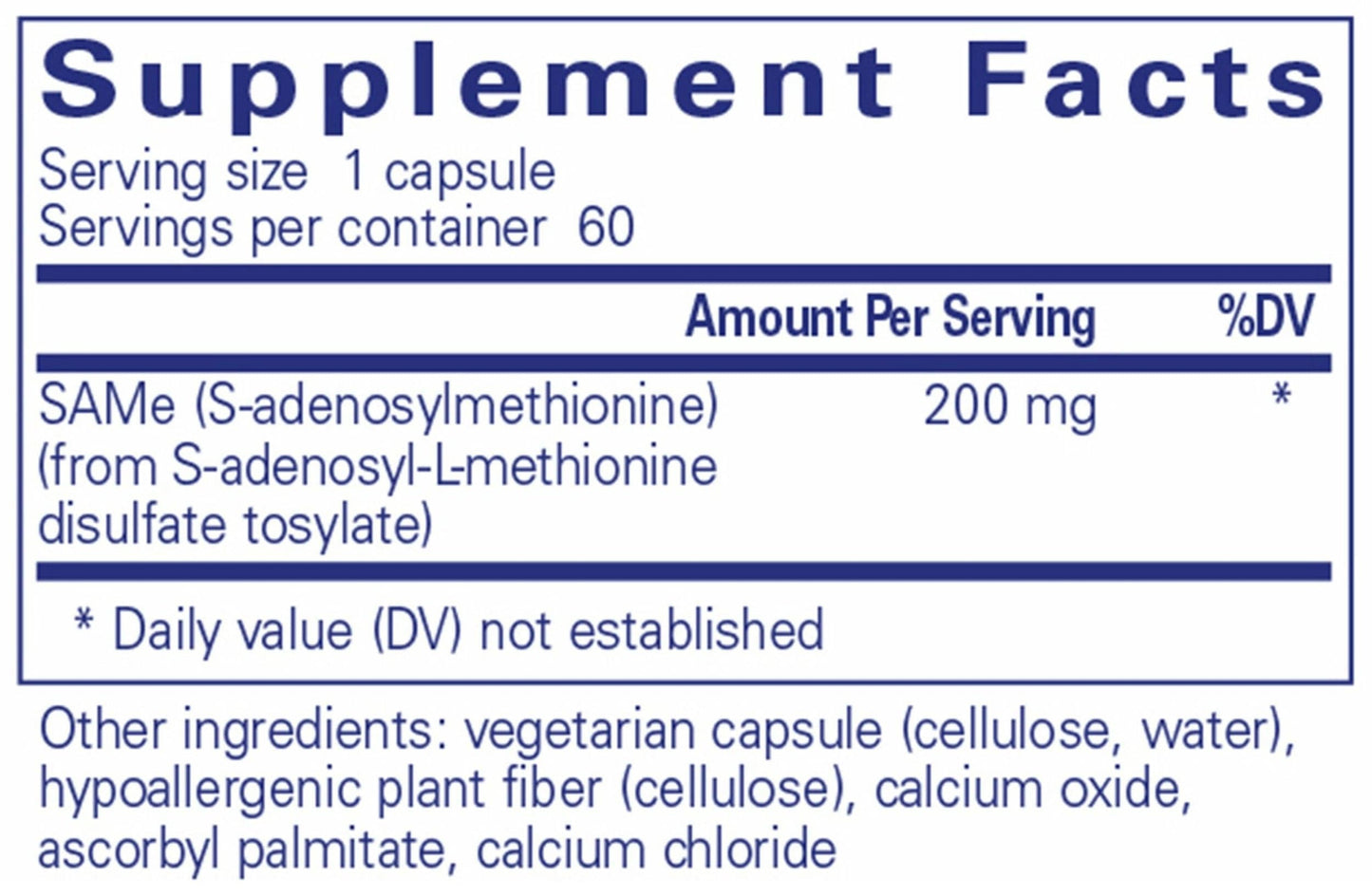 Pure Encapsulations SAMe