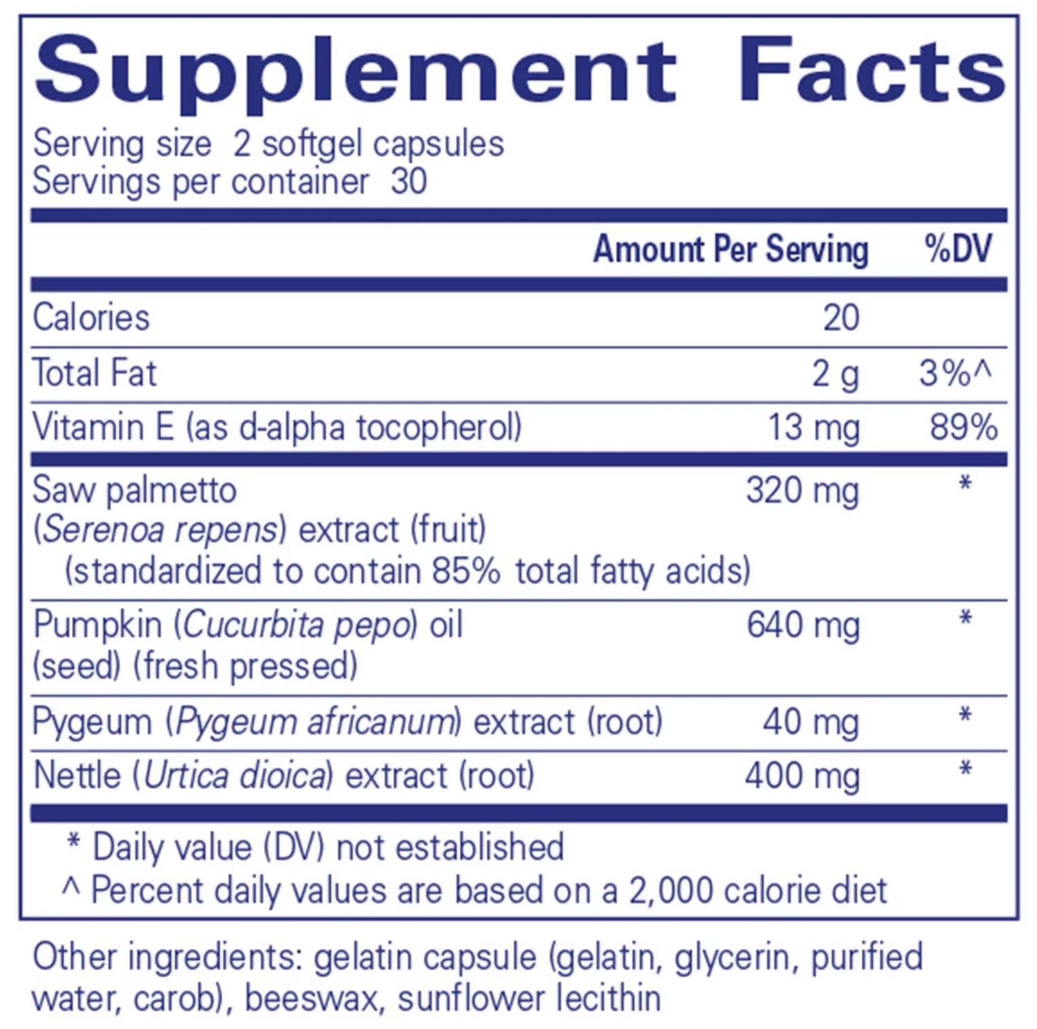 Pure Encapsulations Saw Palmetto Plus