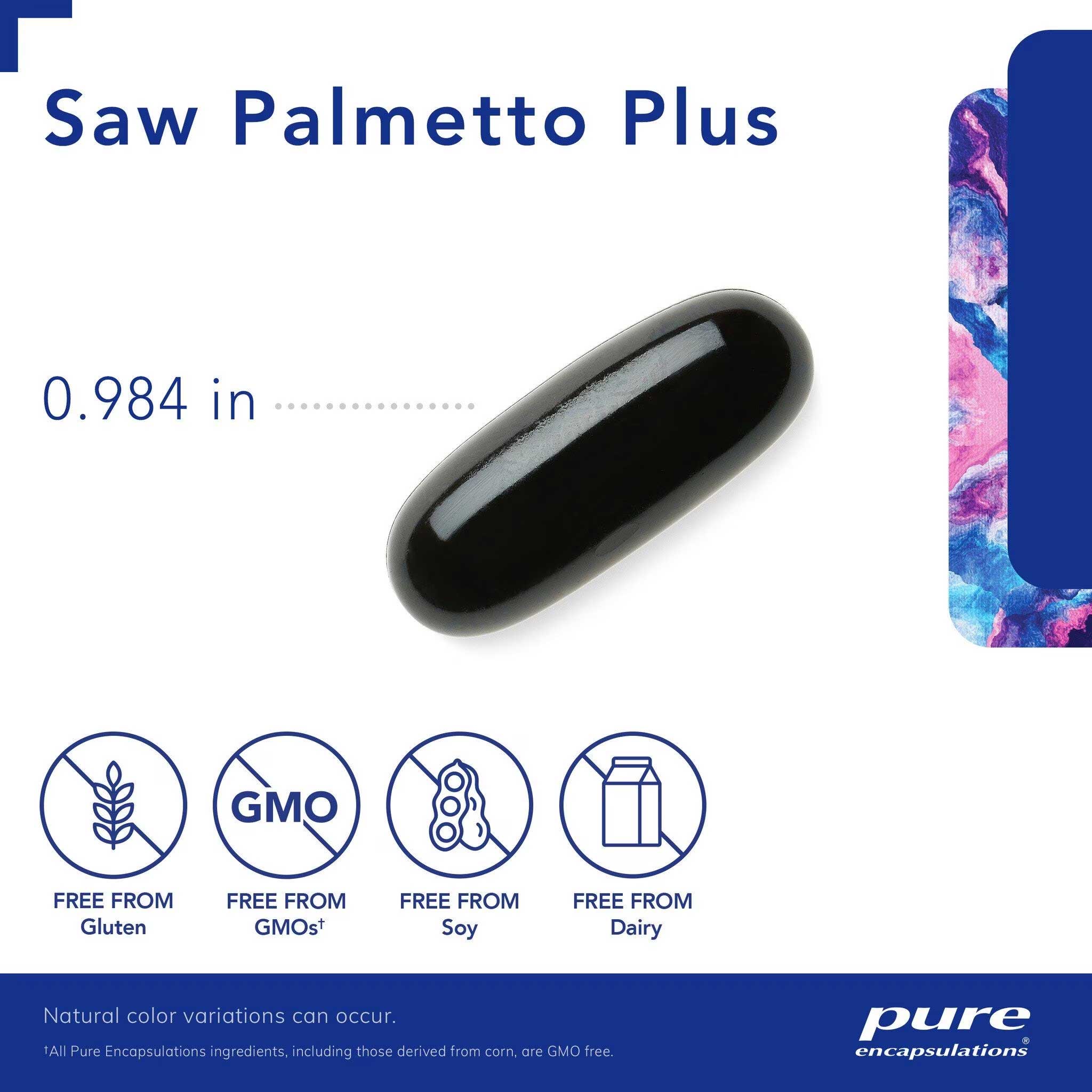 Pure Encapsulations Saw Palmetto Plus