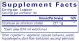 Pure Encapsulations Strontium (citrate)