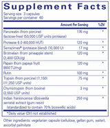 Pure Encapsulations Systemic Enzyme Complex