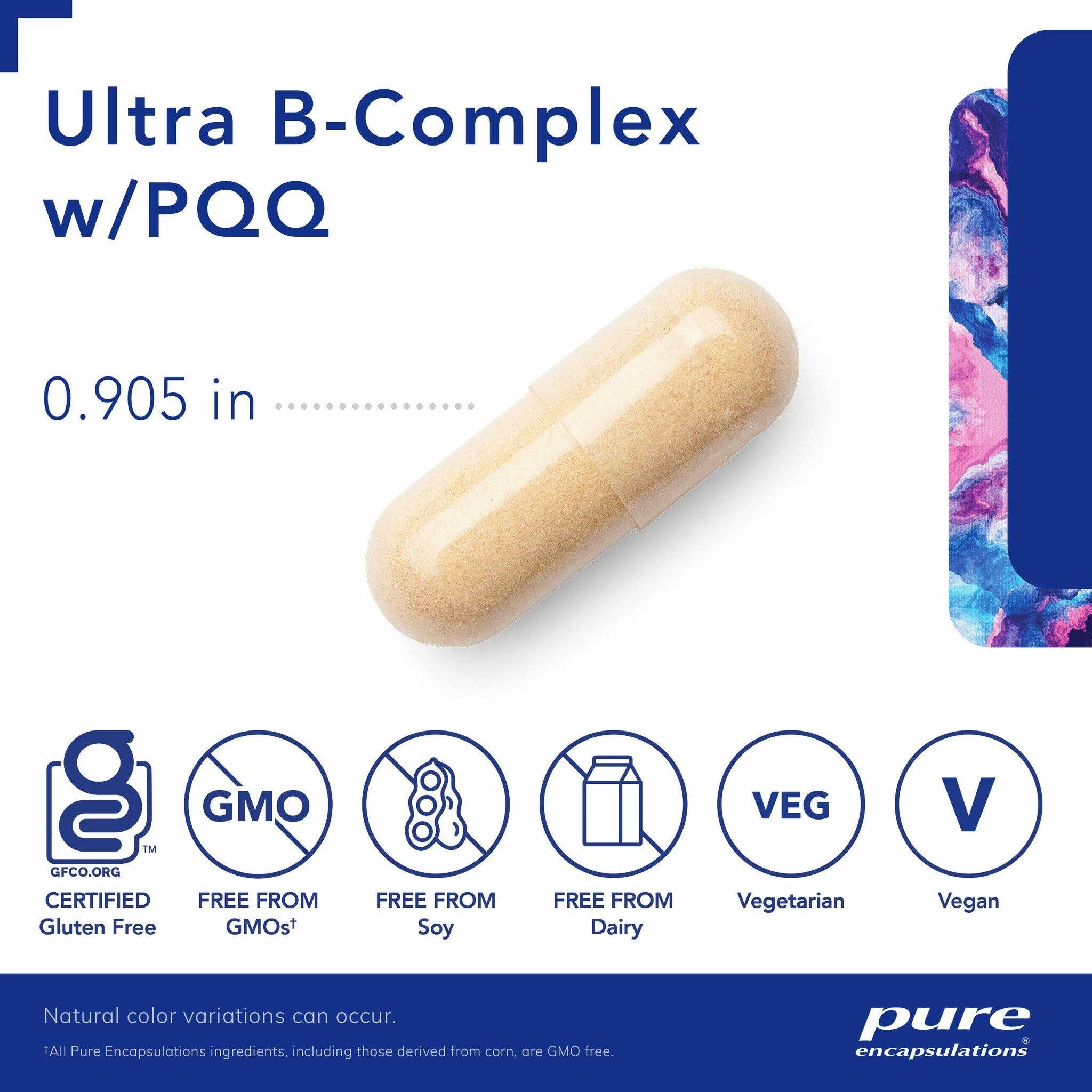 Pure Encapsulations Ultra B-Complex w/PQQ