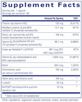 Pure Encapsulations Ultra B-Complex w/PQQ