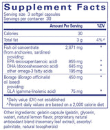 Pure Encapsulations VisionPro EPA/DHA/GLA