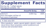 Pure Encapsulations Vitamin A 3,000 mcg (10,000 IU)