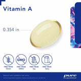 Pure Encapsulations Vitamin A 3,000 mcg (10,000 IU)