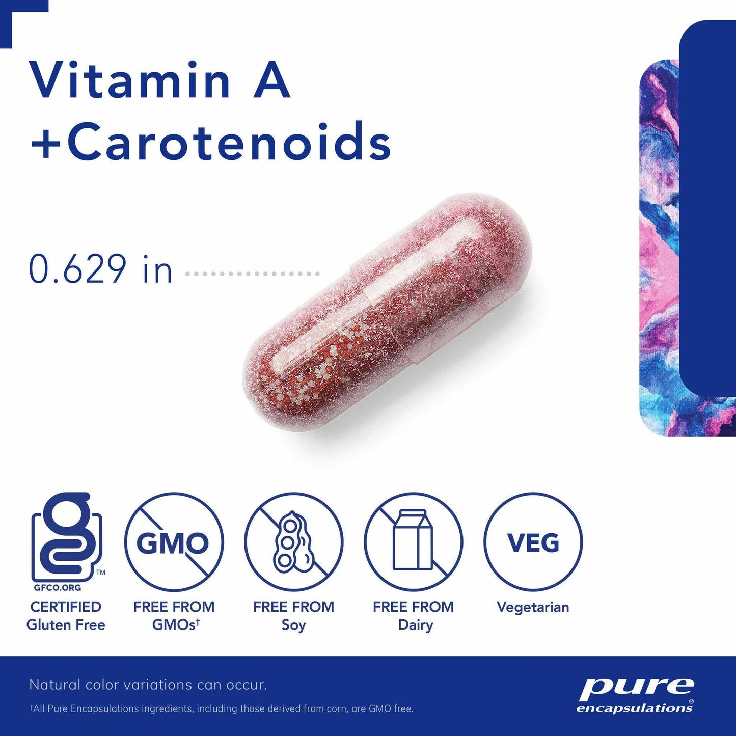 Pure Encapsulations Vitamin A + Carotenoids